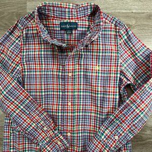 Ralph Lauren Button Down Size 7 (Boys)